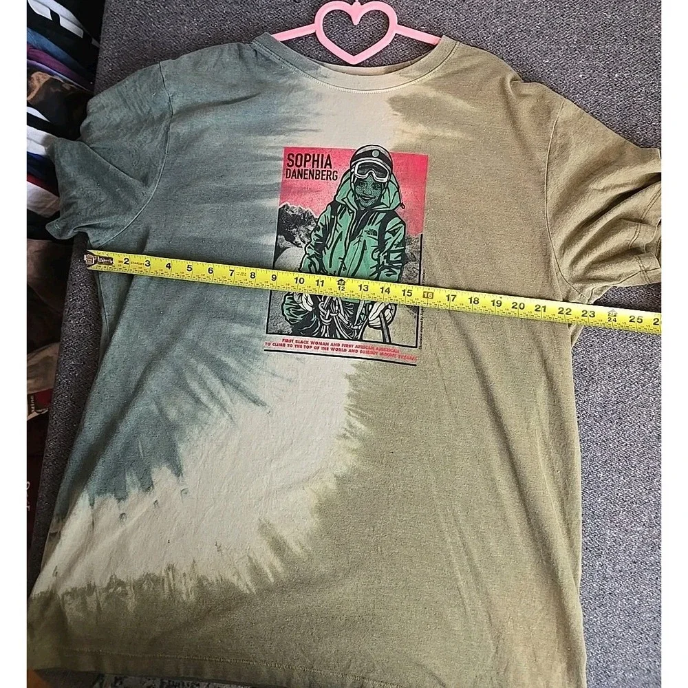 The North Face Tie Dye T-Shirt Black History Month Edition Sophia Danenberg XL